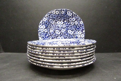 Burleigh blue calico - burleigh,