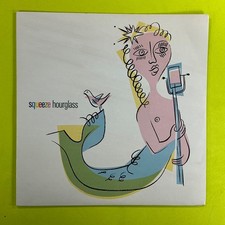 Squeeze Hourglass/Wedding Bells 7" Vinyl Single A&M Records 1987