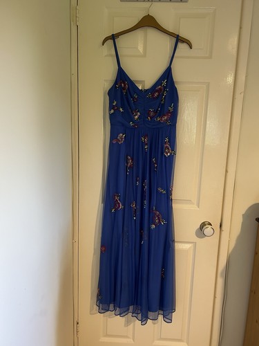 Ladies strappy royal blue - strappy,