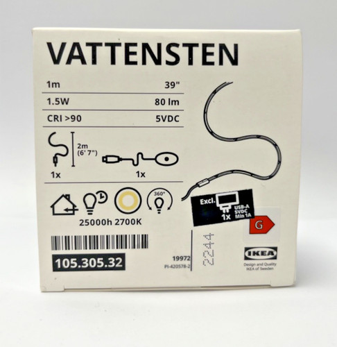 Ikea vattensten led lighting - led,