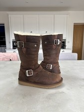 Ugg Leather Biker Boot