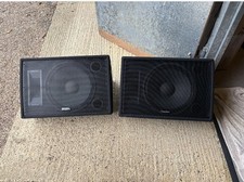 Pair of SubZero C15MA Stage Monitors One Passive One Active