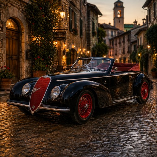 Alfa romeo 2500 ultra - 6c, ultra-rare