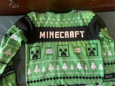 Minecraft Christmas Jumper Age
