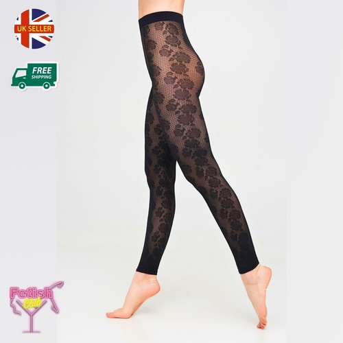 Giulia rosebud sheer leggings - giulia,