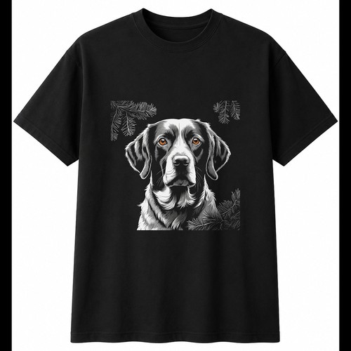 Charcoal brittany spaniel - brittany, in