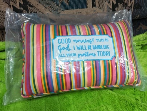 Embroidered small striped - small,