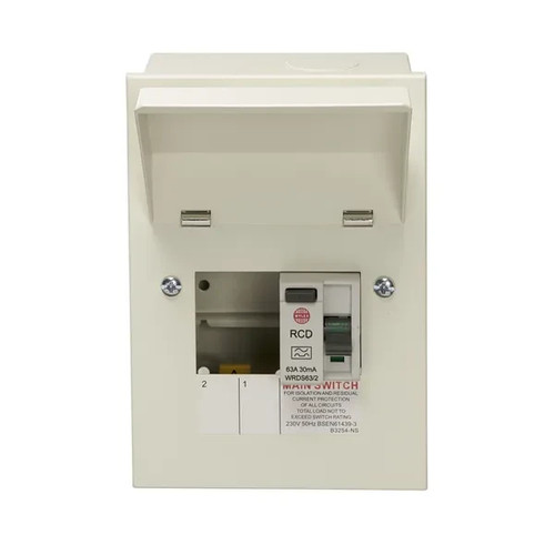 Wylex nmrs206 63a 2way - nmrs206/63a,