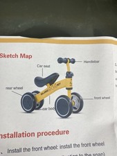 Baby Balance Bike 1 Year Old