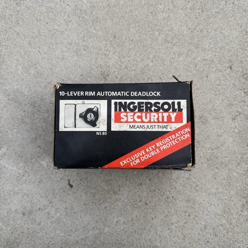 Ingersoll security ns80 - ingersoll,