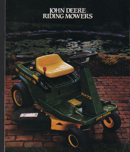John deere riding lawn mowers - john,