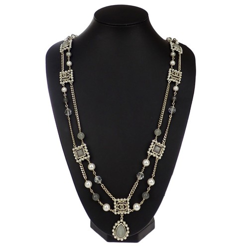 Chanel imitation pearl - cc,