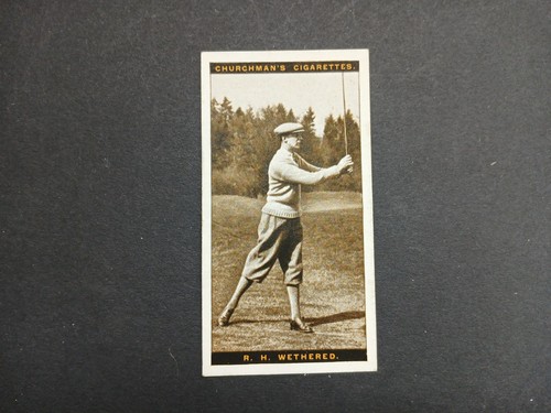 Churchman famous golfers - famous,