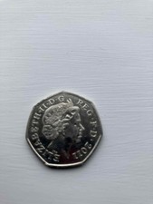 2011 WRESTLING London Olympic 50p Fifty pence Coin - Circulated
