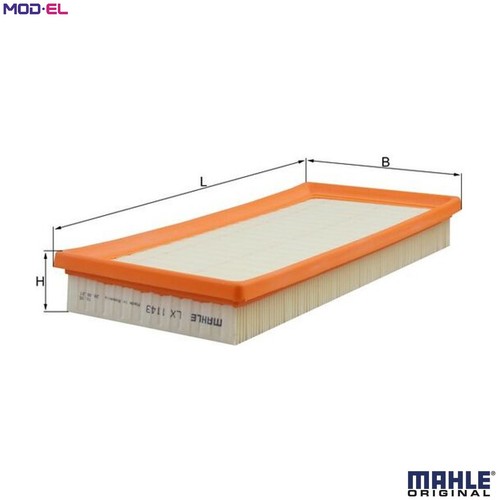 Air filter 1143 for - lx, alfa
