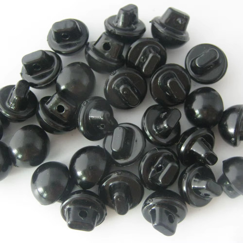 Buttons half pearl shank - buttons,