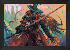 Mage Knight Framed Wall Art Poster Canvas Print Picture