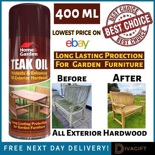 Teak oil spray 400ml - oil,