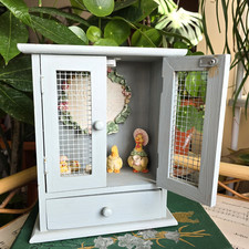 Vintage Wooden Ducks Hut