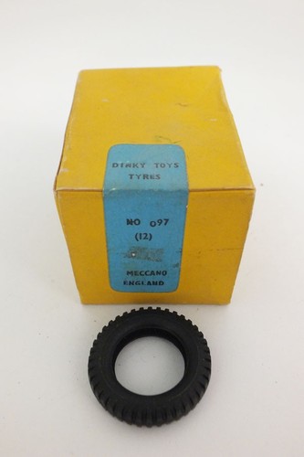 Vtg dinky toys rubber tires - dinky,