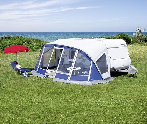 Caravan awning travel tent - caravan,