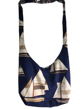 Handmade Purse Blue Nautical