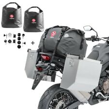 Set aluminium panniers Bagtecs