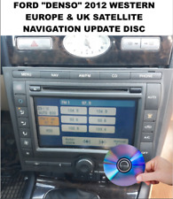 FORD "DENSO" 2012 EUROPE & UK SATELLITE NAVIGATION UPDATE DISC - Focus, S-Max