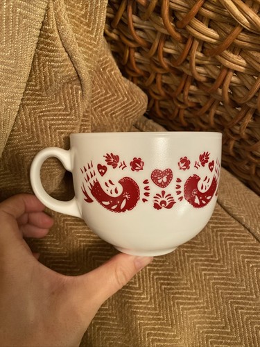 Vintage mug milk - vintage, pyrex