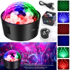 RGB Magic Ball LED Disco Light Rotating Night Club DJ Show Club Xmas Decor Lamp