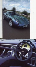 TVR Tuscan Speed Six - 2 original official postcards / sales items