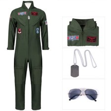 Adult Pilot Uniform Army Green