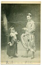 CIRCUS -Circus Acts CLOWNS Lu-Lu and Paal DWARF with CLOWN