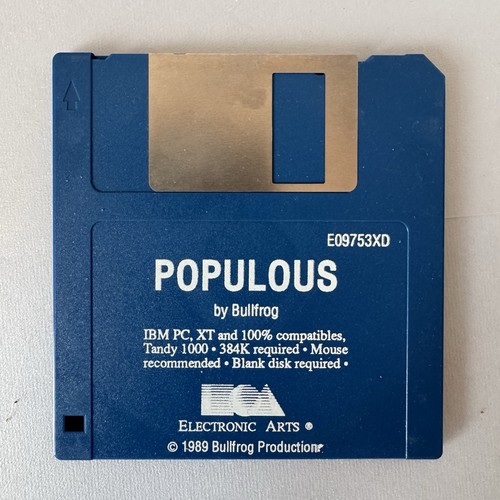 Populous bullfrog ibm pc - bullfrog, f/