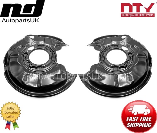 Rear brake disc dust cover - 2x,