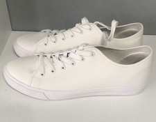 FCUK MEN’S WHITE PLIMSOLL -