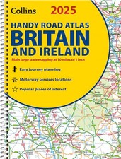 2025 Collins Handy Road Atlas Britain ..., Collins Maps