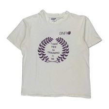 Hanes T-Shirt - XL White Cotton