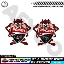 2x DUCATI CORSE Vinyl Decal