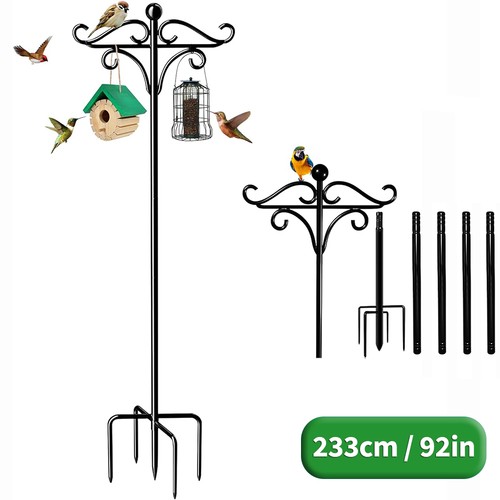 Adjustable bird feeder pole - bird,