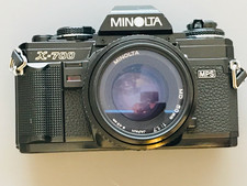 MiNOLTA X700 SLR Camera with 50mm 1:1.7 Prime Lens
