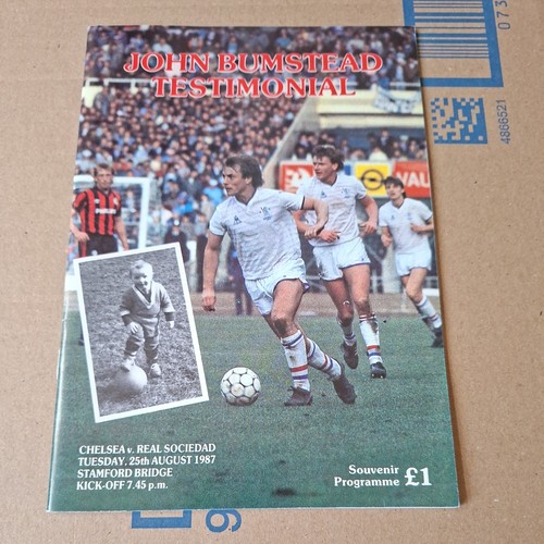 1987 chelsea v real - 25/08/1987,
