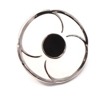 2797 PEACE POPPY WHITE 2D