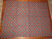 Paisley Square Pattern Polycotton Material Fabric Dressmaking 1.4mtr x 97cm w.