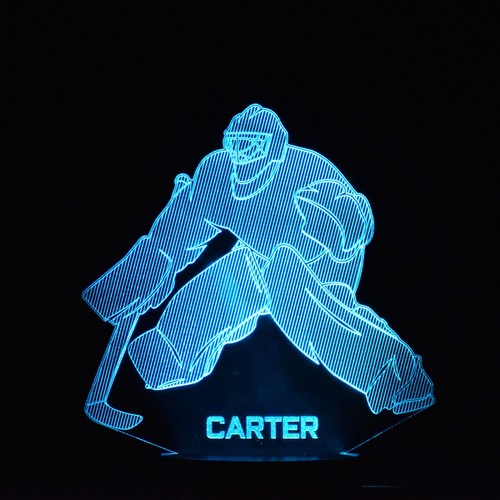 Ice hockey night - hockey, light