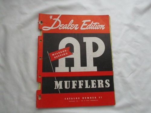 Excellent 1942 mufflers - ap,