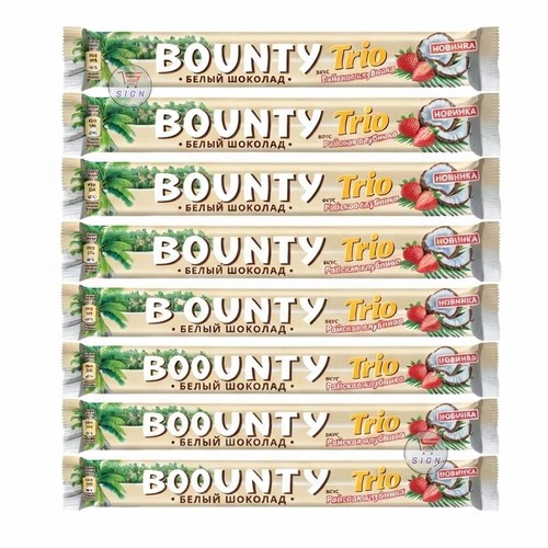 Bounty trio strawberry - trio,