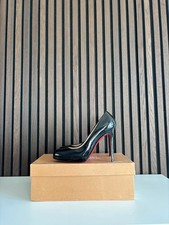 Christian Louboutin New Simple Pump Heels 120 Patent Leather Black UK 5.5