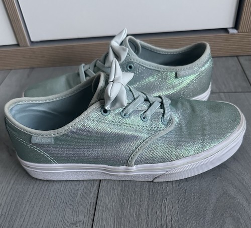 Vans camden stripe bow aqua - stripe,