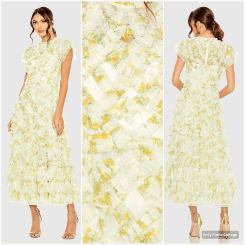 Nwt mac duggal high - mac, neck